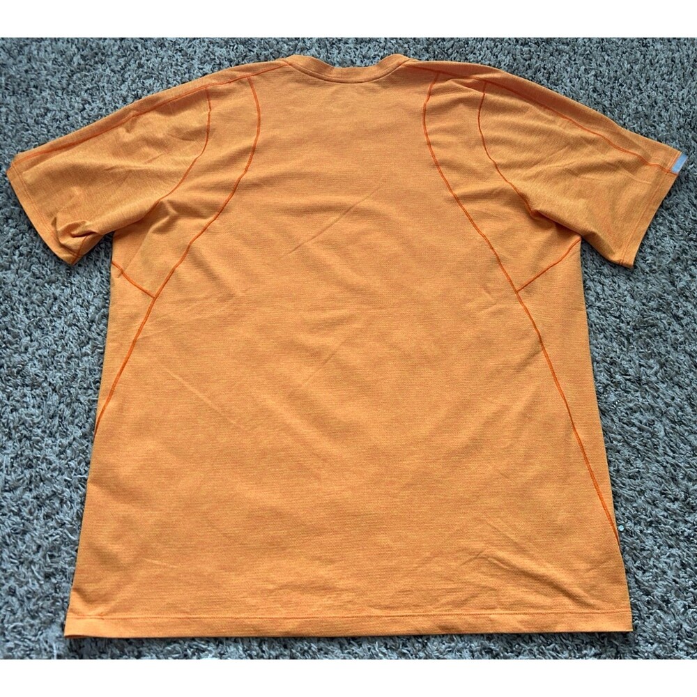 Arc'teryx Cormac Crew Short Sleeve Shirt Mens Medium Orange 15518 - Picture 6 of 8
